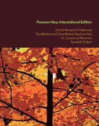 Enlarge image Cover: Social Research Methods: Qualitative and Quantitative Approaches - Pearson Education Limited