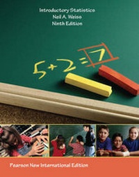 Enlarge image Cover: Introductory Statistics: Pearson New International Edition - Pearson Education Limited