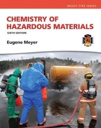 Abbildung von: Chemistry of Hazardous Materials - Pearson