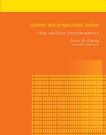 Cover: Field and Wave Electromagnetics - Pearson Education Limited