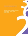 Cover: Solutions Manual for Organic Chemistry: Pearson New International Edition - Pearson Education Limited
