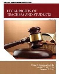 Abbildung von: Legal Rights of Teachers and Students - Pearson