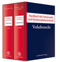 Abbildung von: Bundle Verkehrsrecht: Handbuch des Fachanwalts Verkehrsrecht + Fachanwaltskommentar Verkehrsrecht - Luchterhand