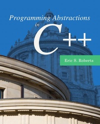 Enlarge image Cover: Programming Abstractions in C++ - Pearson