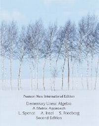 Enlarge image Cover: Elementary Linear Algebra - Pearson Education Limited