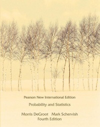 Enlarge image Cover: Probability and Statistics - Pearson Education Limited