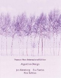 Enlarge image Cover: Algorithm Design - Pearson Education Limited