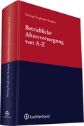 Cover: Betriebliche Altersversorgung von A-Z - Luchterhand
