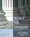 Cover: Law of Public Communication - Routledge