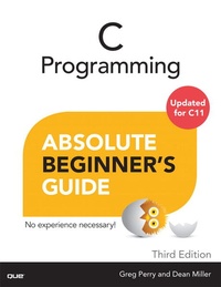 Enlarge image Cover: C Programming Absolute Beginner's Guide - Que Corporation,U.S.
