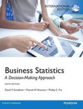 Cover: Business Statistics, plus MyStatLab with Pearson eText - Pearson Education Limited
