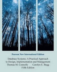Enlarge image Cover: Database Systems: Pearson New International Edition - Pearson Education Limited