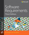 Cover: Software Requirements - Microsoft Press