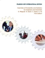 Cover: Essentials of Probability & Statistics for Engineers & Scientists - Pearson Education Limited