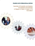 Cover: Essentials of Probability & Statistics for Engineers & Scientists - Pearson Education Limited