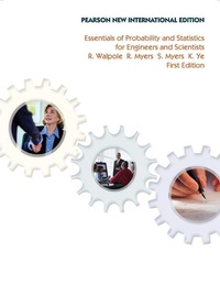 Enlarge image Cover: Essentials of Probability & Statistics for Engineers & Scientists - Pearson Education Limited