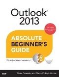 Cover: Outlook 2013 Absolute Beginner's Guide - Que Corporation,U.S.