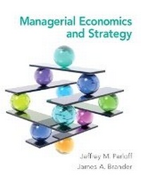 Enlarge image Cover: Managerial Economics and Strategy - Pearson