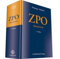 Abbildung von: ZPO Kommentar - Luchterhand