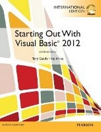 Abbildung von: Starting out with Visual Basic and MyProgramingLab with Pearson eText: International Edition - Pearson Education Limited