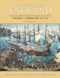 Cover: History of England, Volume 1, A (Prehistory to 1714) - Routledge