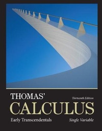 Enlarge image Cover: Thomas' Calculus - Pearson