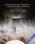 Cover: Investigating Biology Laboratory Manual - Pearson