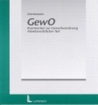 Abbildung von: Kommentar zur Gewerbeordnung - Luchterhand