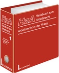 Cover: Handbuch zum Arbeitsrecht (HzA) - Luchterhand