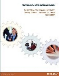 Enlarge image Cover: Negotiation and Dispute Resolution - Pearson Education Limited