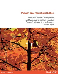Enlarge image Cover: Infant and Toddler Development and Responsive Program Planning - Pearson Education Limited