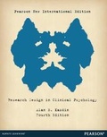 Cover: Research Design in Clinical Psychology: Pearson New International Edition - Pearson Education Limited