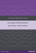 Cover: Linear Algebra and Differential Equations - Pearson Education Limited