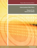 Cover: Understanding Public Policy - Pearson Education Limited