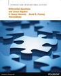 Cover: Differential Equations and Linear Algebra: Pearson New International Edition - Pearson Education Limited