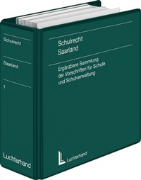 Abbildung von: Schulrecht Saarland - Luchterhand