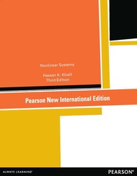Enlarge image Cover: Nonlinear Systems - Pearson Education Limited