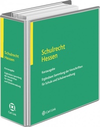 Abbildung von: Schulrecht Hessen  - Luchterhand