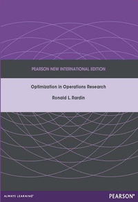 Enlarge image Cover: Optimization in Operations Research - Pearson Education Limited