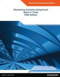 Enlarge image Cover: Elementary Statistics Using Excel: Pearson New International Edition - Pearson Education Limited