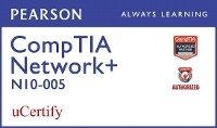 Abbildung von: CompTIA Network+ N10-005 Pearson uCertify Course Student Access Card - Pearson It Certification