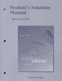 Cover: Student's Solutions Manual for Elementary Statistics Using Excel - Pearson