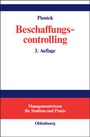 Cover: Beschaffungscontrolling - De Gruyter Oldenbourg