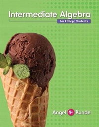 Enlarge image Cover: Intermediate Algebra For College Students - Pearson