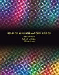 Enlarge image Cover: Precalculus Pearson New International Edition, plus MyMathLab without eText - Pearson Education Limited