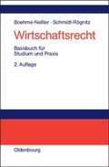 Cover: Wirtschaftsrecht - De Gruyter Oldenbourg
