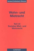 Cover: Wohn- und Mietrecht - Luchterhand