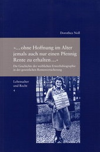 Abbildung von: "...ohne Hoffnung im Alter jemals auch nur einen Pfennig Rente zu erhalten" - Vittorio Klostermann Verlag