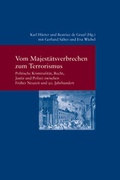 Cover: Vom Majest&auml;tsverbrechen zum Terrorismus - Vittorio Klostermann Verlag