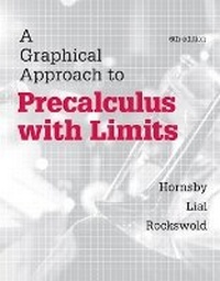 Abbildung von: A Graphical Approach to Precalculus with Limits - Pearson